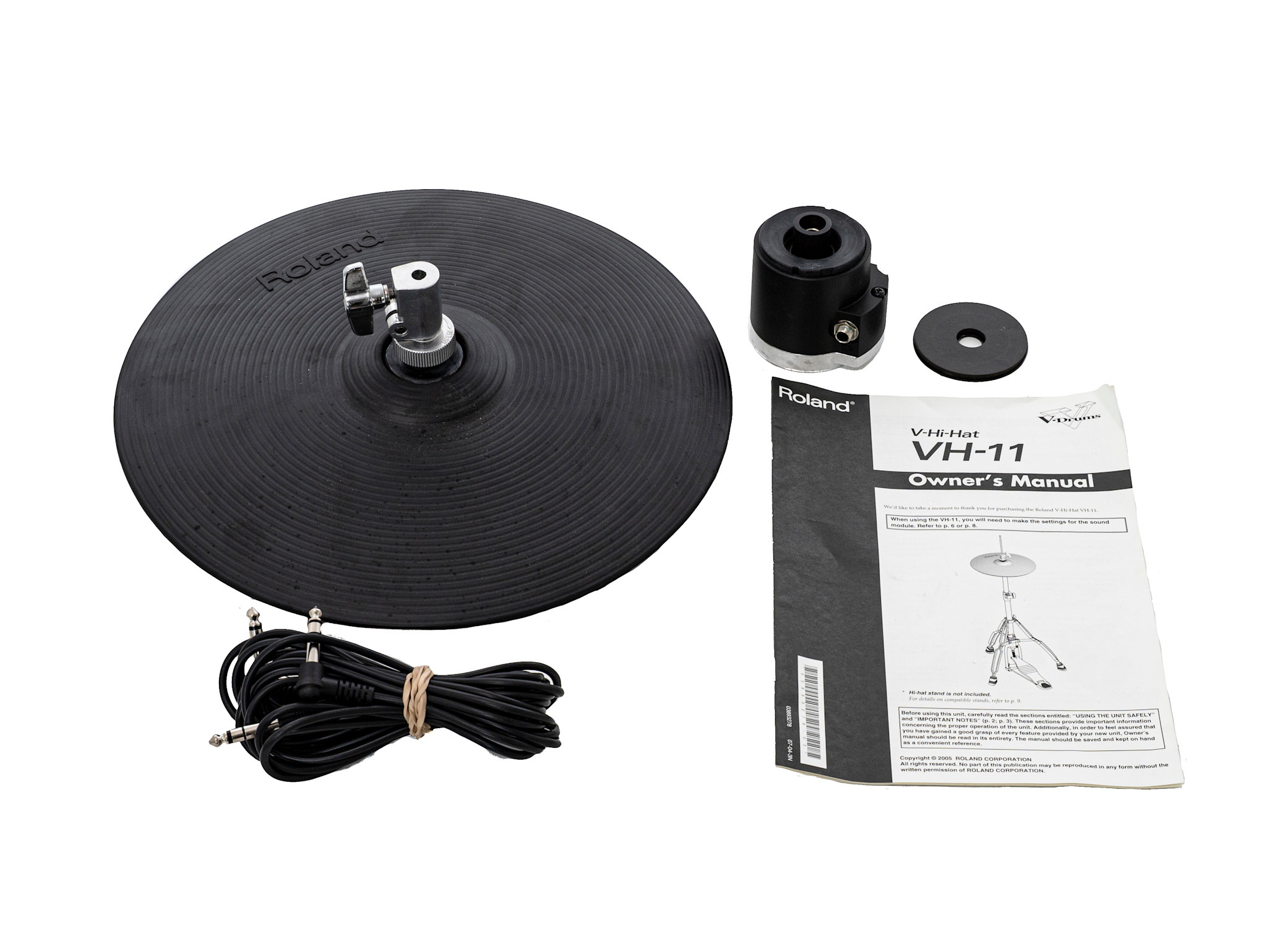 VH-11 roland パールハイハットスタンド付き Roland VH-11 V-drums ハイハット Hi-Hat Pearlハイハット