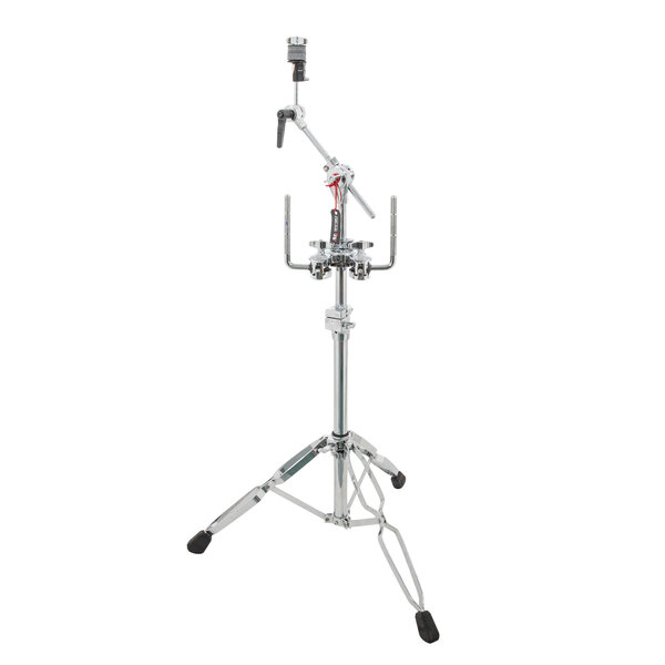 DW Drums DW 9000 Airlift Double Tom Drum Stand w/ Boom Cymbal Arm