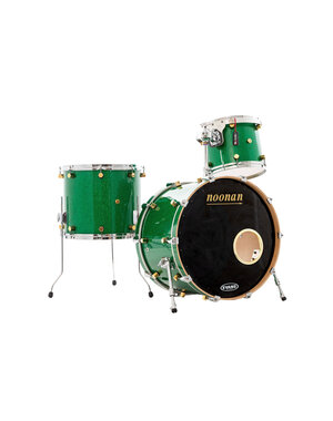  Noonan 22" Drum Kit, Green Sparkle