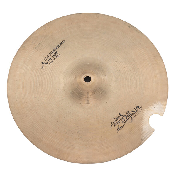 Zildjian Zildjian Avedis 13" Mastersound Brilliant Top Hi Hat Cymbal (Repaired)