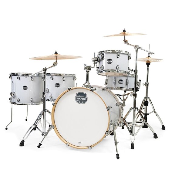 Mapex Mapex Mars Birch 22" Drum Kit, Diamond Sparkle