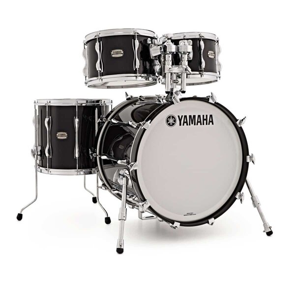 Yamaha Yamaha Recording Custom 20" Drum Kit, Solid Black