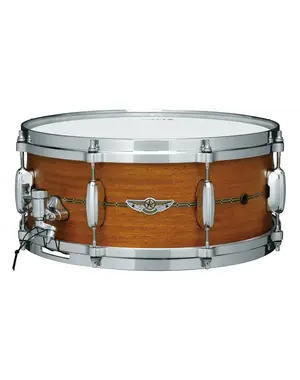Tama Tama Star Reserve Mahogany 14'' x 6'' Snare Drum, Oiled Natural Mahogany