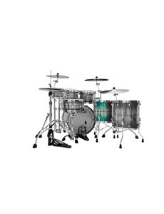 Tama Tama Star Maple 14" x 14" Floor Tom, Emerald Sea Curly Maple Burst