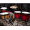 Mapex Mapex Black Panther 'Cherry Bomb' Design Lab Series 22" Drum Kit, Rose Burst