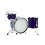 Gretsch Gretsch Broadkaster 24" Drum Kit, Purple Marine Pearl