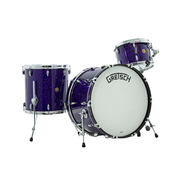 Gretsch Gretsch Broadkaster 24" Drum Kit, Purple Marine Pearl