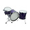 Gretsch Gretsch Broadkaster 24" Drum Kit, Purple Marine Pearl
