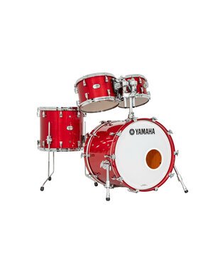 Yamaha Yamaha Absolute Hybrid Maple 20" Drum Kit, Red Autumn