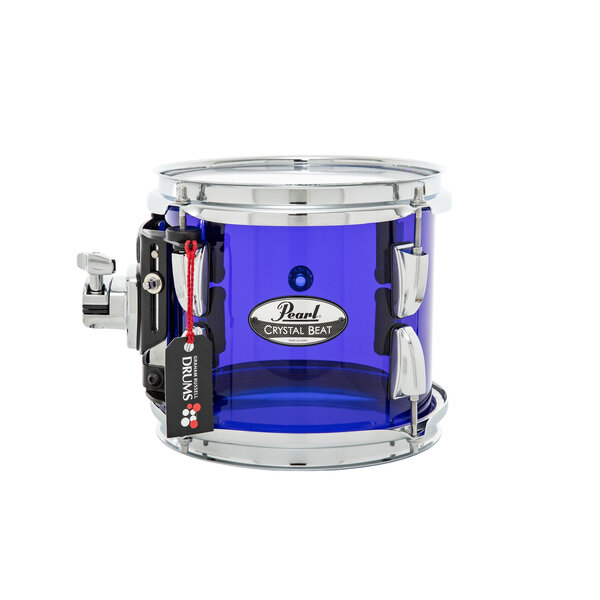 Pearl Pearl Crystal Beat 8" x 7" Tom Drum, Blue Sapphire