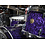 Gretsch Gretsch Broadkaster 24" Drum Kit, Purple Marine Pearl