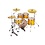 Mapex Mapex Mars 20" Birch Drum Kit, Sunflower Sparkle