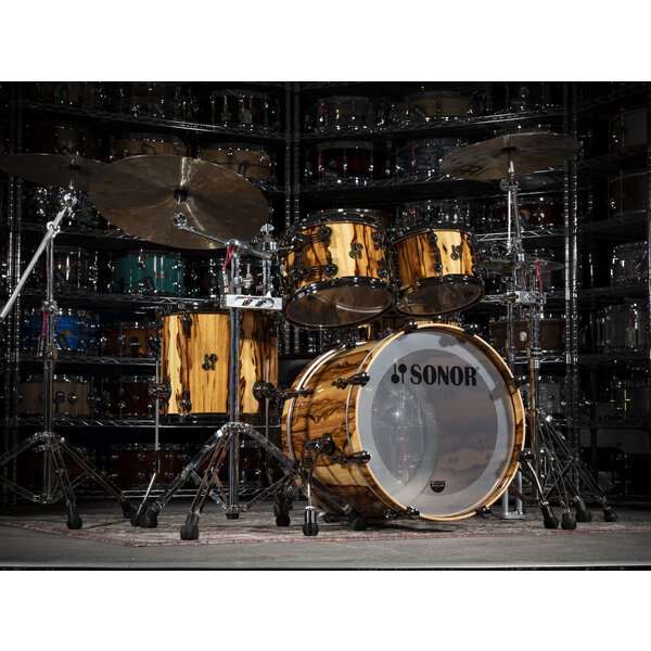 Sonor Sonor SQ2 20" Thin Beech Drum Kit, African Marble High Gloss