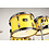Tama Tama Imperialstar Ltd Edition Lars Ulrich 2 x 22" Drum Kit, Electric Yellow