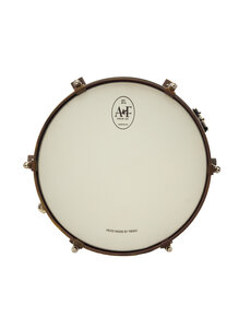 A & F Drum Co A&F 10" x 6.5" Raw Steel Snare Drum