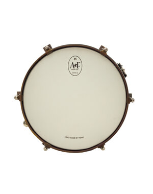 A & F Drum Co A&F 10" x 6.5" Raw Steel Snare Drum