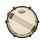 A & F Drum Co A&F 10" x 6.5" Raw Steel Snare Drum