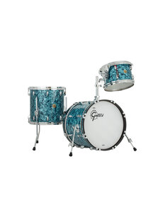 Gretsch Gretsch USA Custom 18" Drum Kit, Turquoise Pearl
