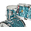 Gretsch Gretsch USA Custom 18" Drum Kit, Turquoise Pearl