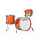 Gretsch Gretsch Broadkaster 20" Drum Kit, Tangerine Metallic Gloss