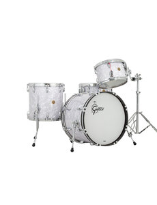 Gretsch Gretsch USA Custom 20" Drum Kit, White Marine Pearl