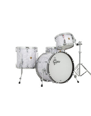 Gretsch Gretsch USA Custom 20" Drum Kit, White Marine Pearl