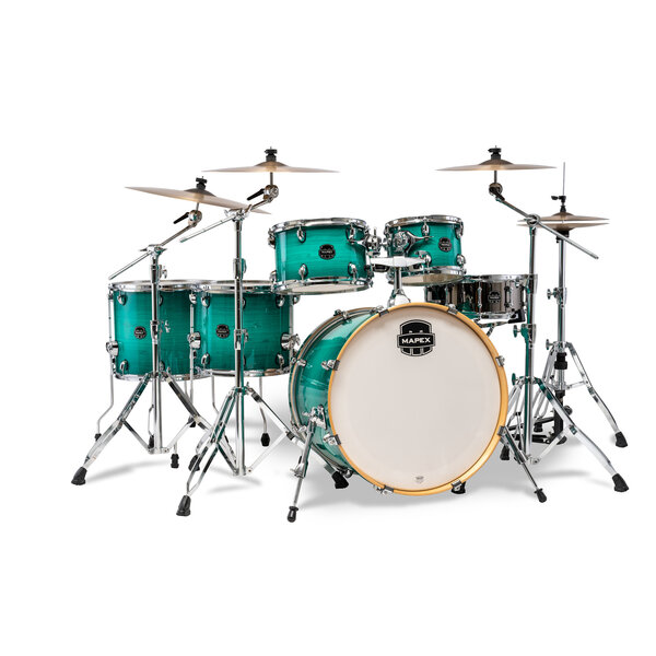 Mapex Mapex Armory LA Fusion 22" Drum Kit, Jade Stone Burst, Ex Display