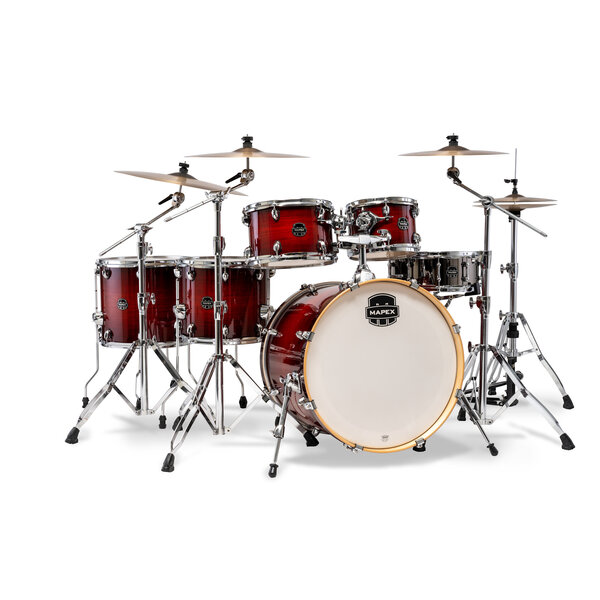 Mapex Mapex Armory LA Fusion 22" Drum Kit, Red Onyx Burst