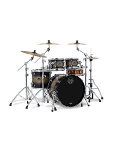 Mapex Mapex Saturn VI Fast Rock 22" Drum Kit, Black Ink Burst