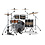 Mapex Mapex Saturn VI Fast Rock 22" Drum Kit, Black Ink Burst