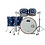 DW Drums DW Collectors 22" Mahogany Maple Drum Kit, Blue Moonstone