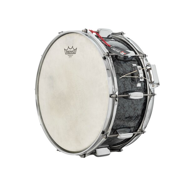 Rogers Rogers Dyna-Sonic 14" x 6.5" Snare Drum, Black Diamond Pearl