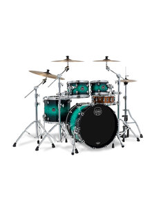 Mapex Saturn VI Fast Rock 22" Drum Kit, Marine Teal Burst