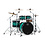 Mapex Saturn VI Fast Rock 22" Drum Kit, Marine Teal Burst