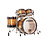 Sonor Sonor SQ2 22" Medium Maple Drum Kit, Violet Burst Over African Marble