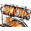 Sonor Sonor SQ2 22" Medium Maple Drum Kit, Violet Burst Over African Marble