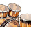 Sonor Sonor SQ2 22" Medium Maple Drum Kit, Violet Burst Over African Marble