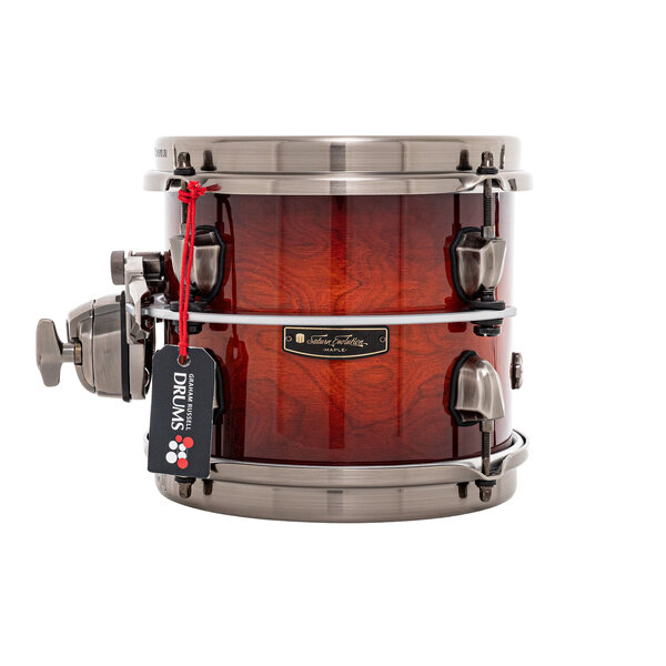 Mapex Mapex Saturn Evolution 8" x 7" Special Edition Tom Drum, Maple Burl Blaze