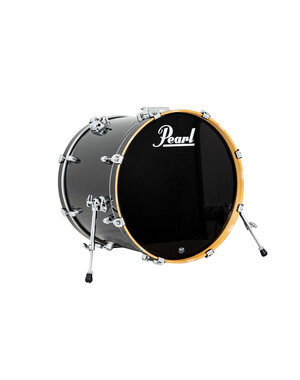 Pearl Pearl Export 22" x 18" Bass Drum, Jet Black