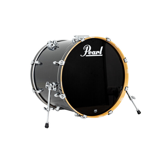 Pearl Pearl Export 22" x 18" Bass Drum, Jet Black