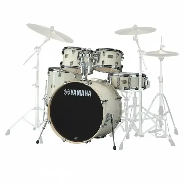 Yamaha Yamaha Stage Custom 22" Birch Drum Kit, Classic White