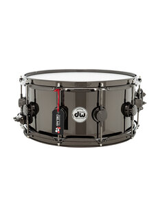 DW Drums DW Collectors 14" x 6.5" Black Nickel Over Brass Snare Drum