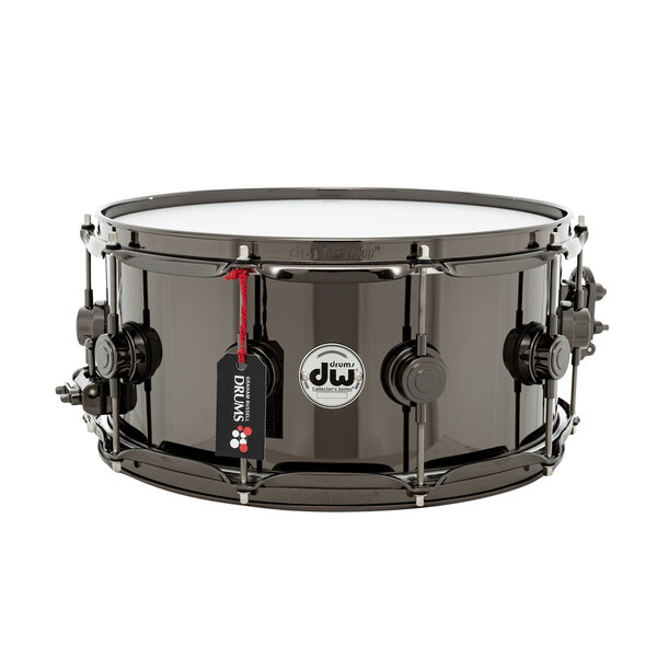 DW Drums DW Collectors 14" x 6.5" Black Nickel Over Brass Snare Drum