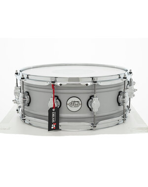 DW Drums DW Design Series 14" x 5.5" Matte Aluminium Snare Drum