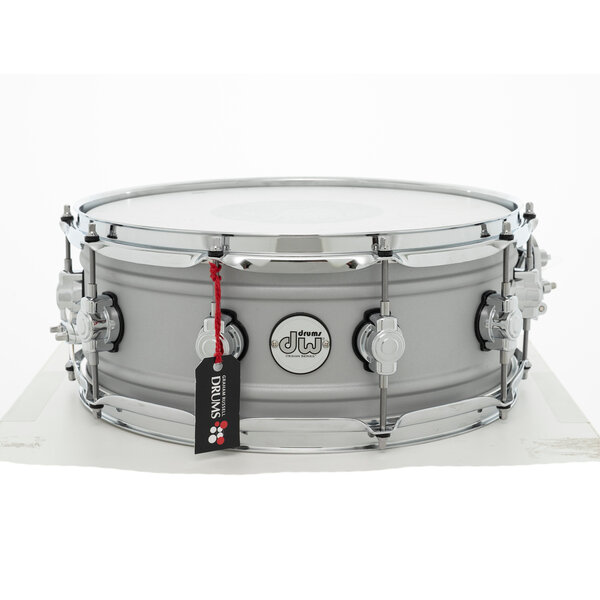 DW Drums DW Design Series 14" x 5.5" Matte Aluminium Snare Drum