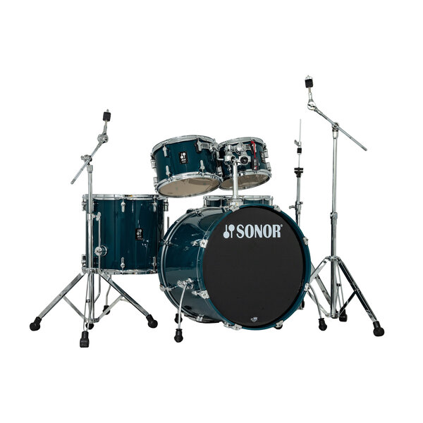 Sonor Sonor AQ1 22'' Stage Birch Drum Kit Caribbean Blue with HS 2000 Hardware Pack