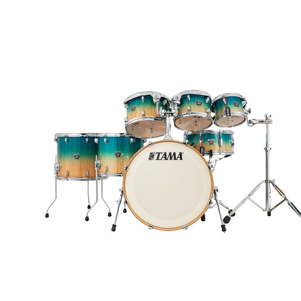 Tama Tama Superstar Classic 22" Drum Kit, Caribbean Lacebark Pine Fade