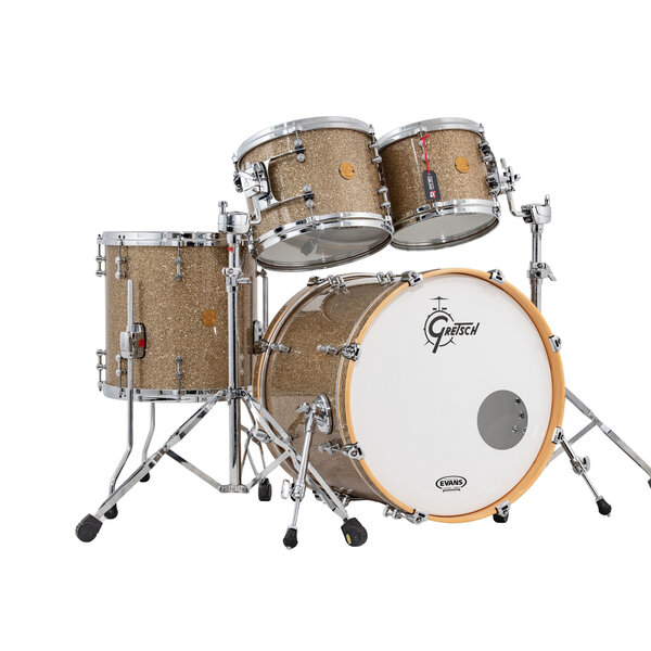 Gretsch Gretsch New Classic 20" Drum Kit, Gold Sparkle