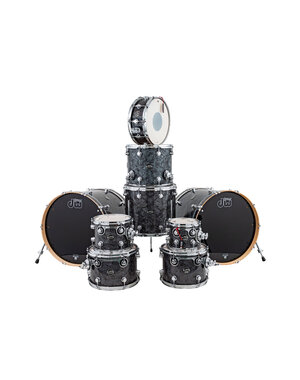 DW Drums DW Performance Series 22" Drum Kit, Black Onyx