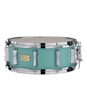 Yamaha Yamaha Stage Custom 14" x 5.5" Birch Snare Drum, Matte Surf Green